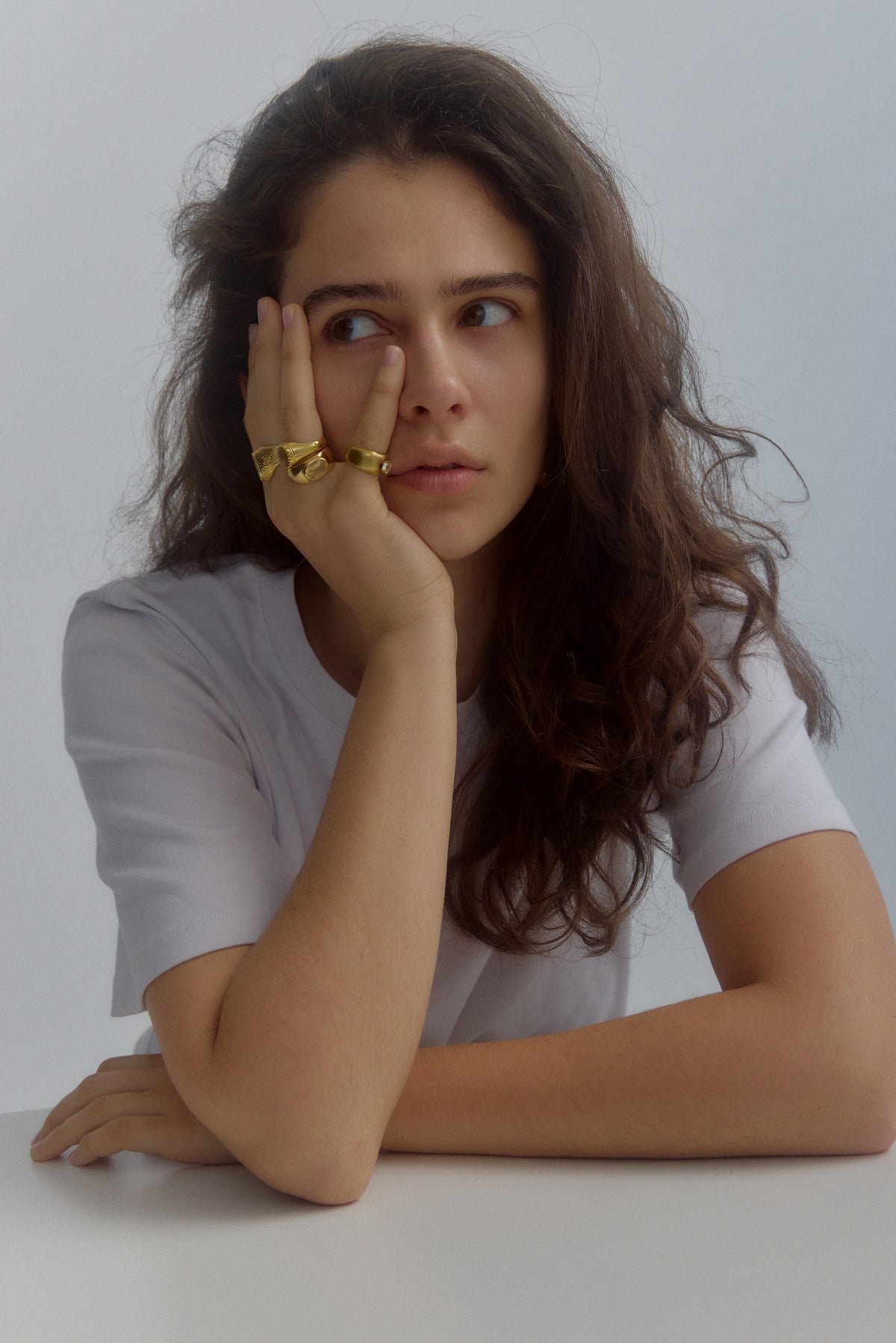 18ct gold & citrine ring