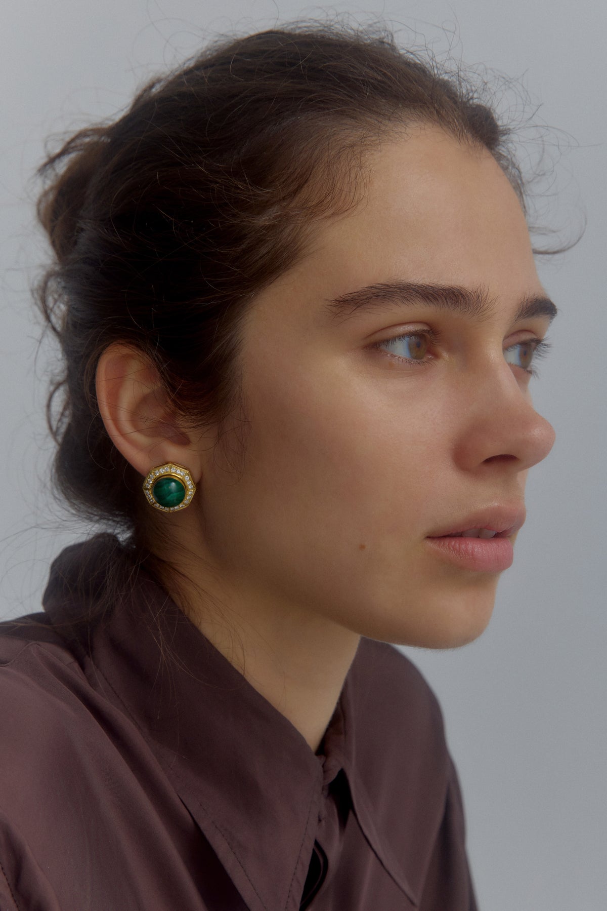 18ct gold & diamond transformable earrings