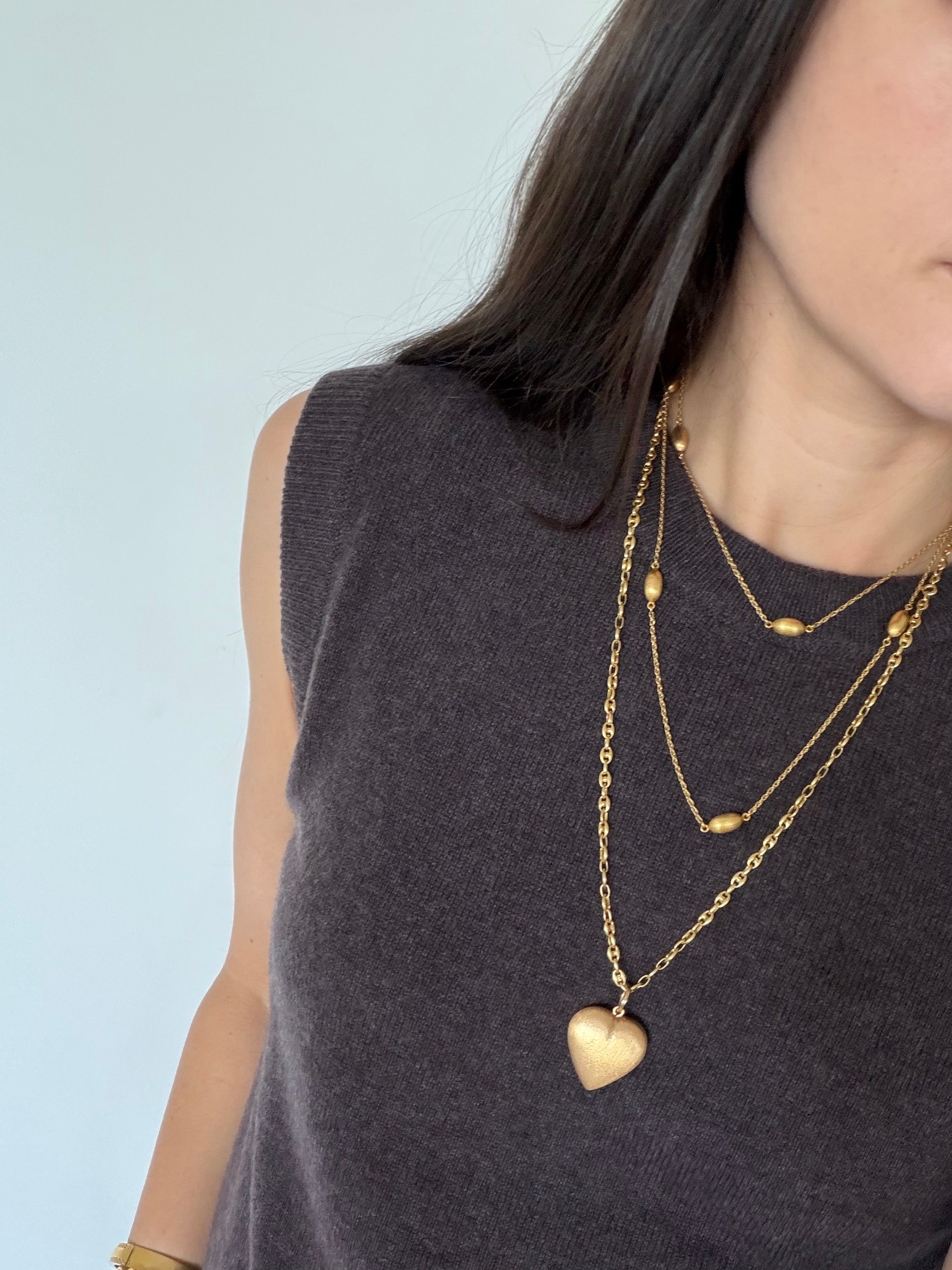 18ct Gold Heart Pendant