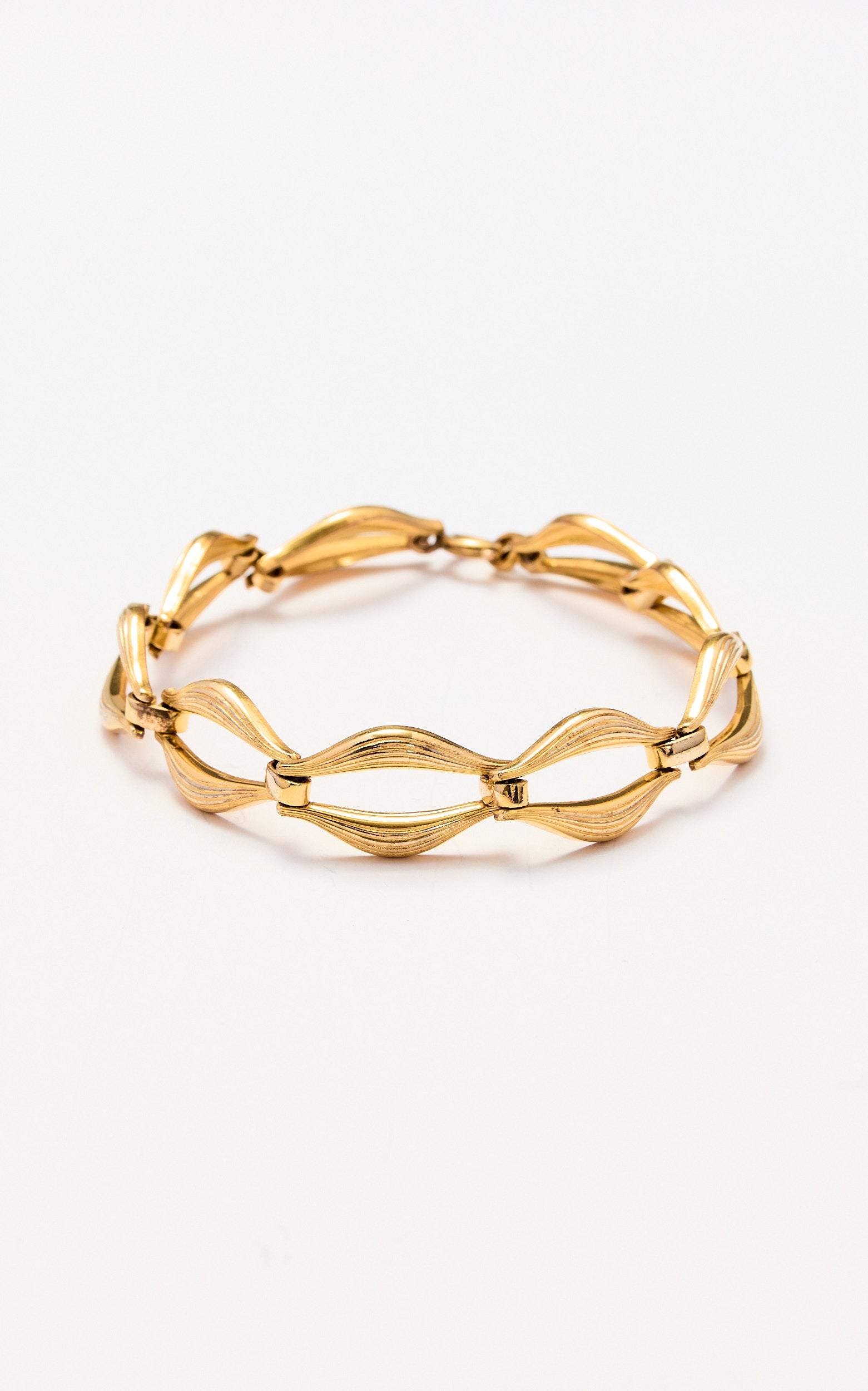 Vintage 9ct gold bracelet