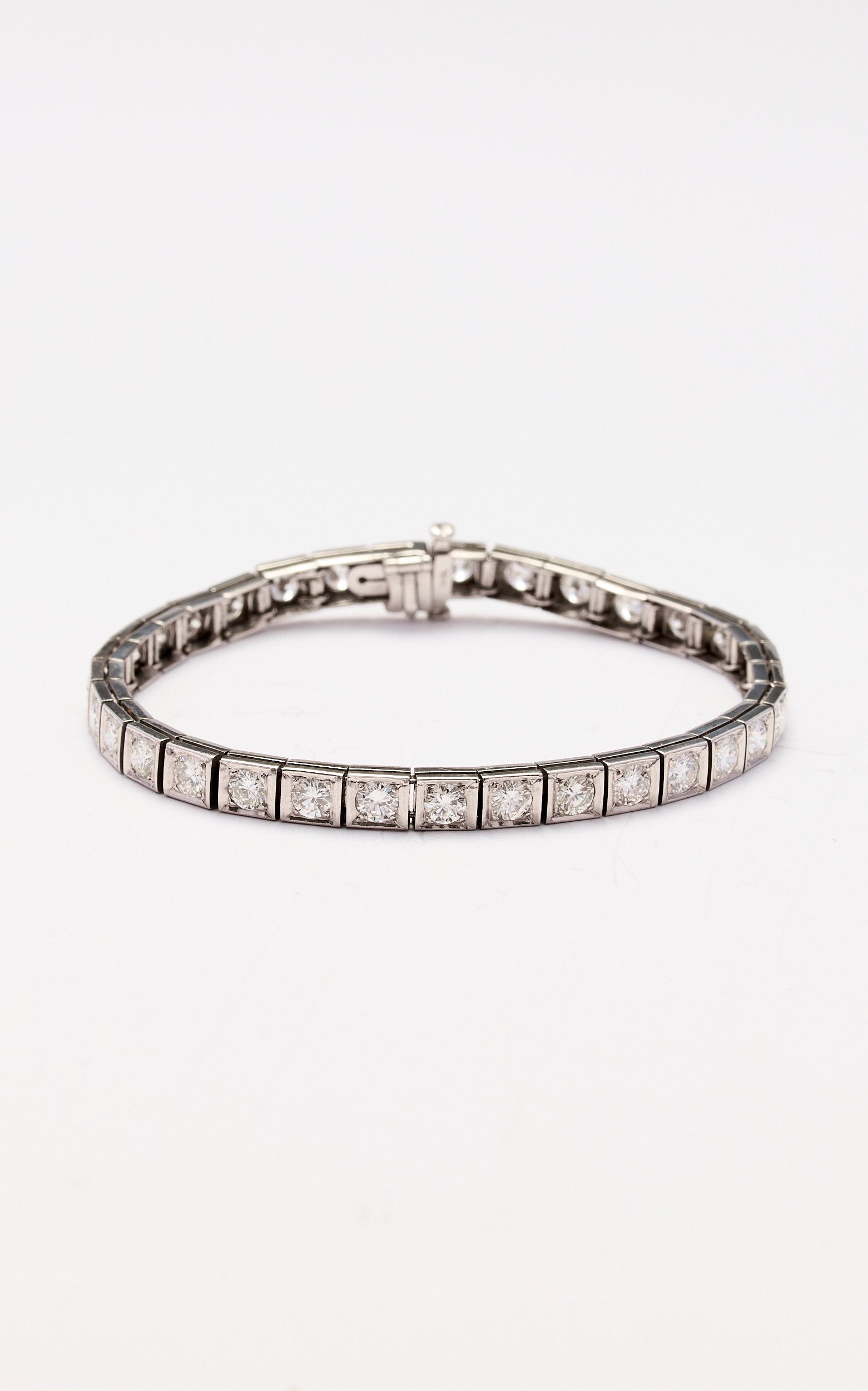 Vintage 4ct diamond bracelet