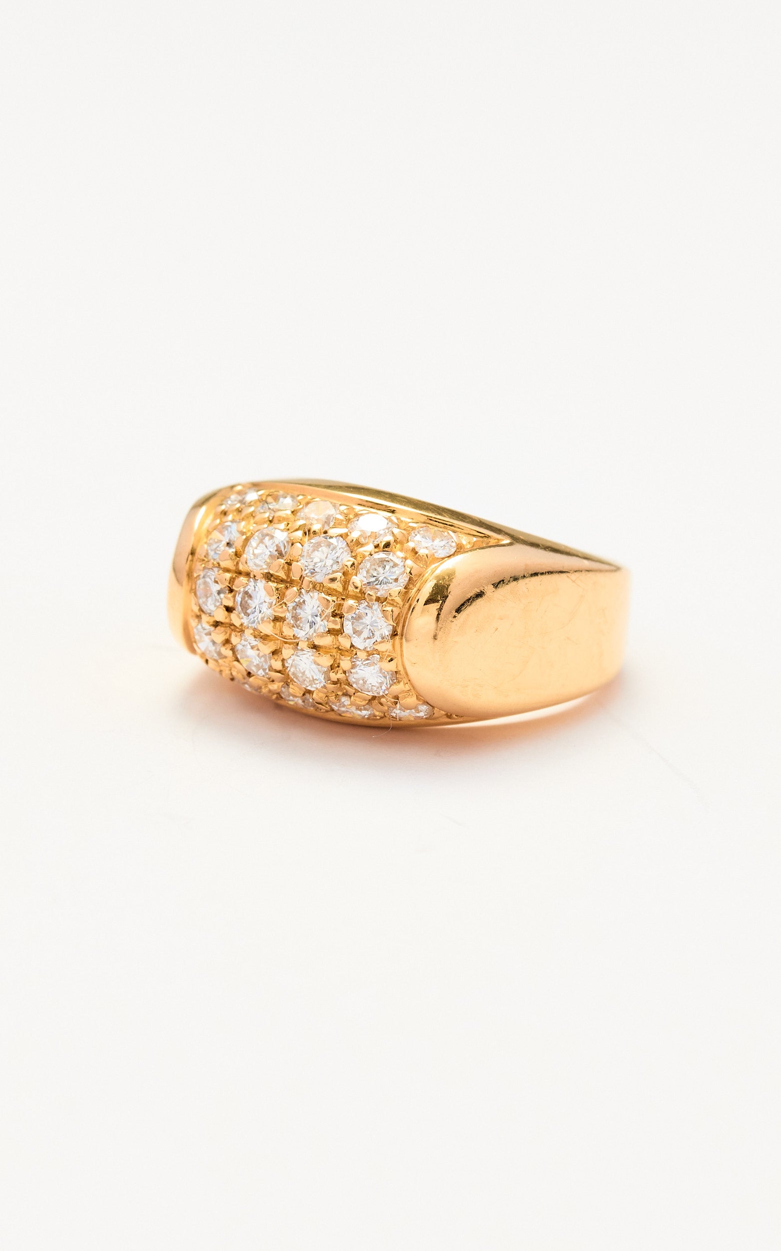 Bvlgari 18ct gold & diamond ring