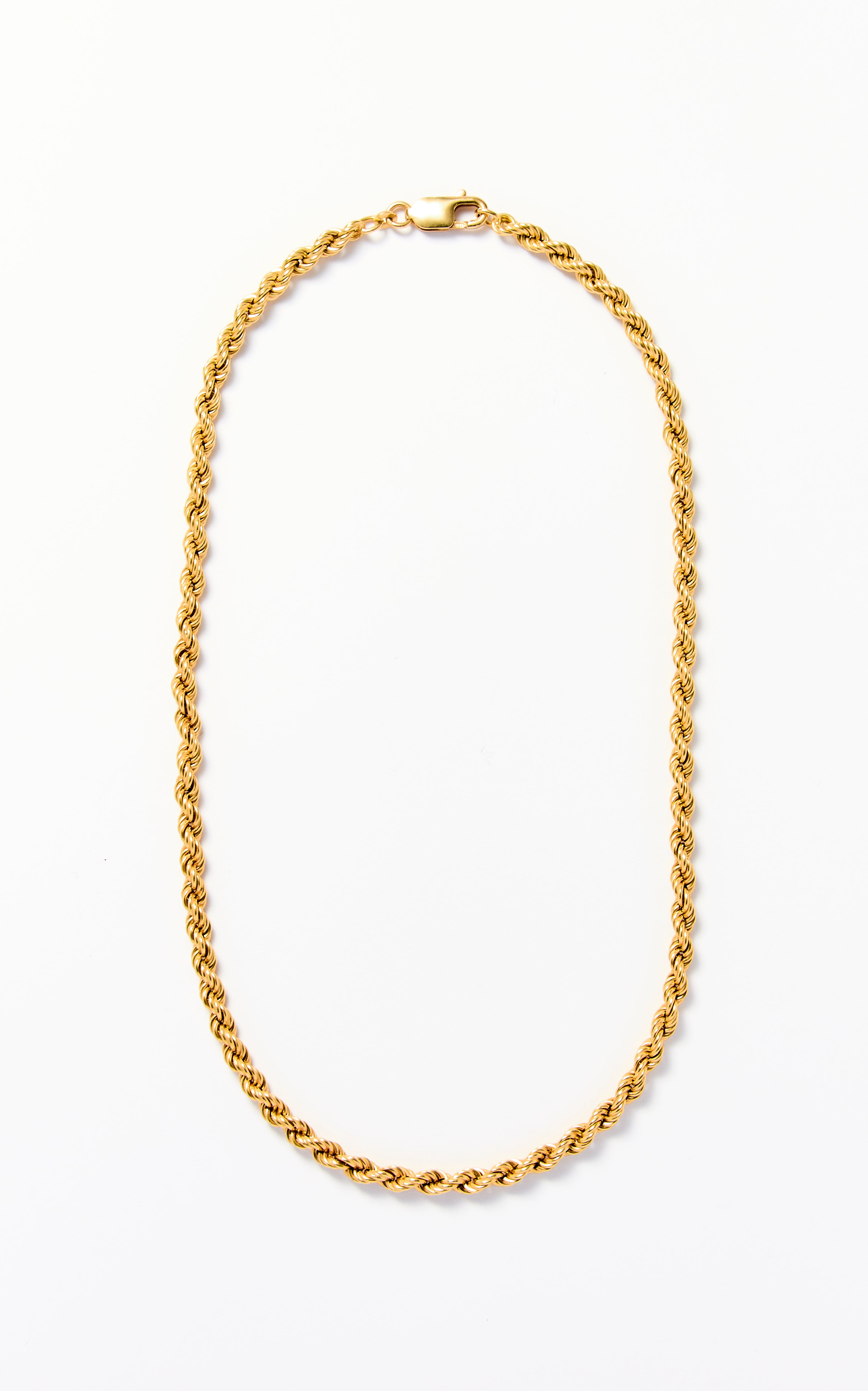 Vintage 18ct Gold Italian Rope Chain