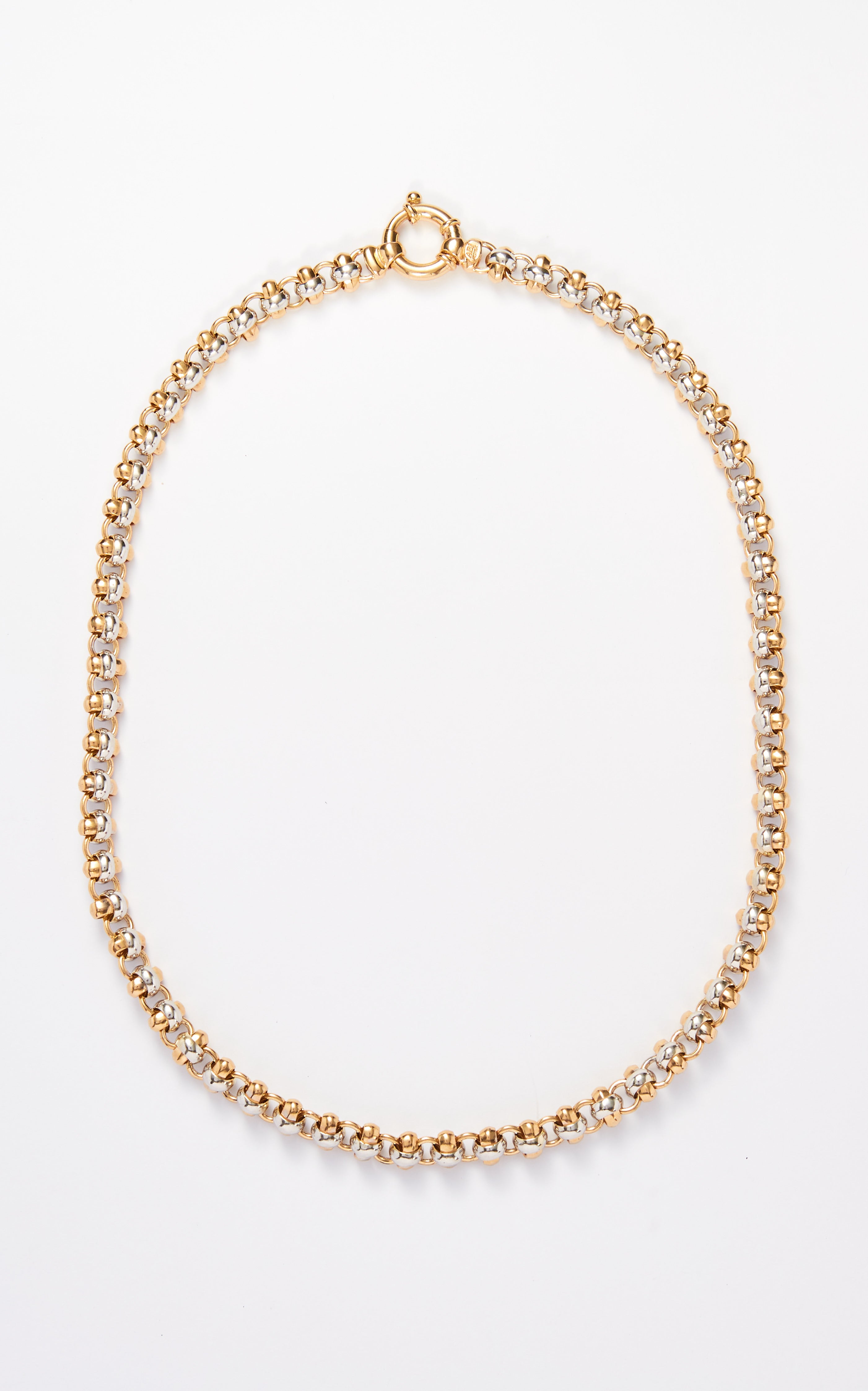 9ct gold two tone Australian necklace