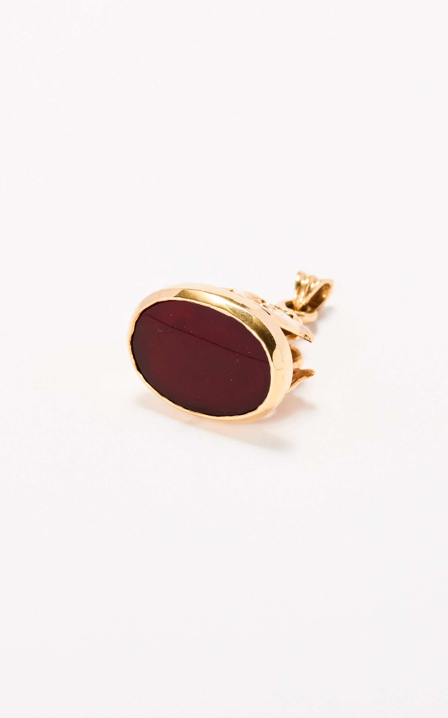 Antique 9ct Gold Carnelian Seal