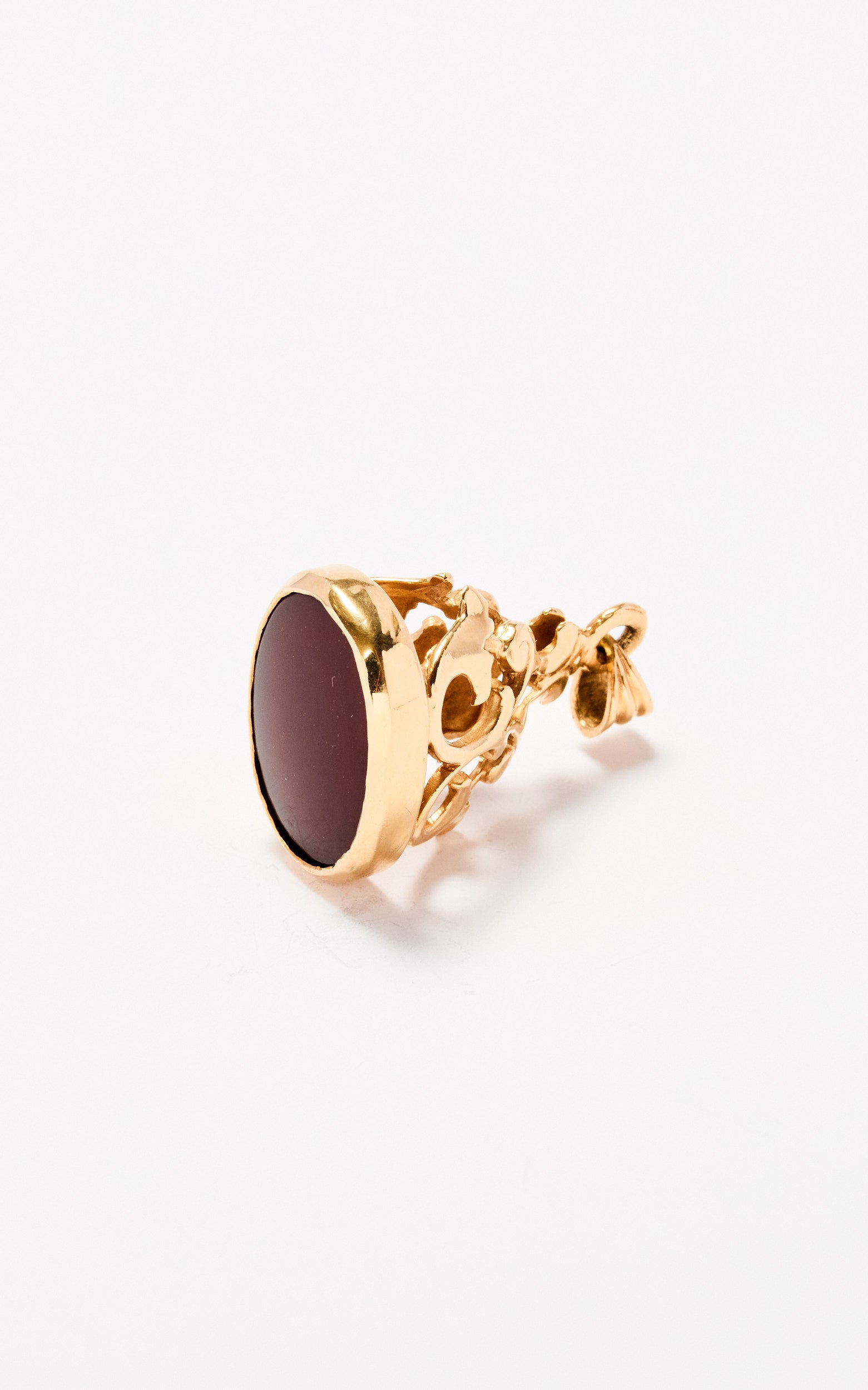 Antique 9ct Gold Carnelian Seal