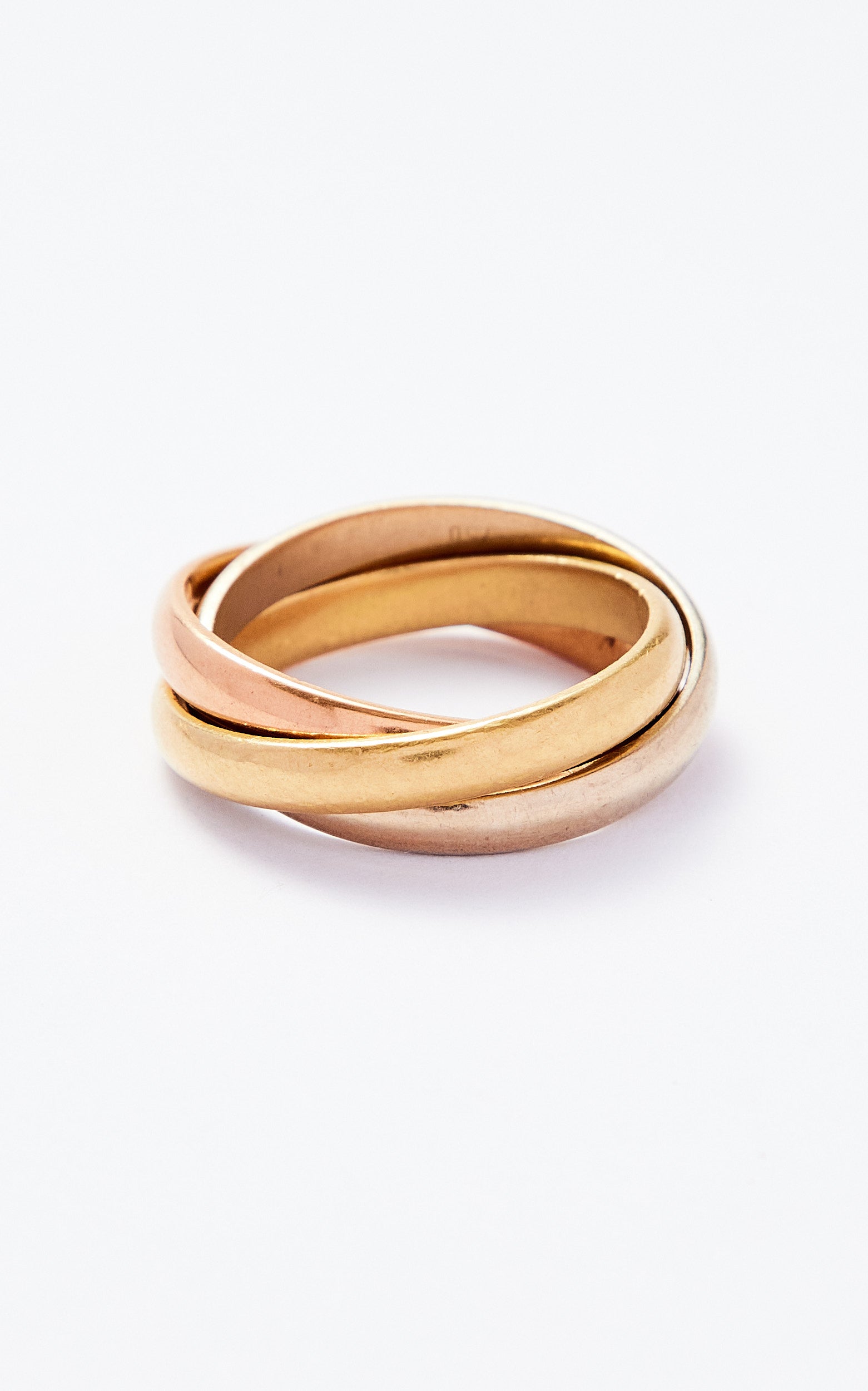 Vintage 18ct Russian wedding ring - Main Image