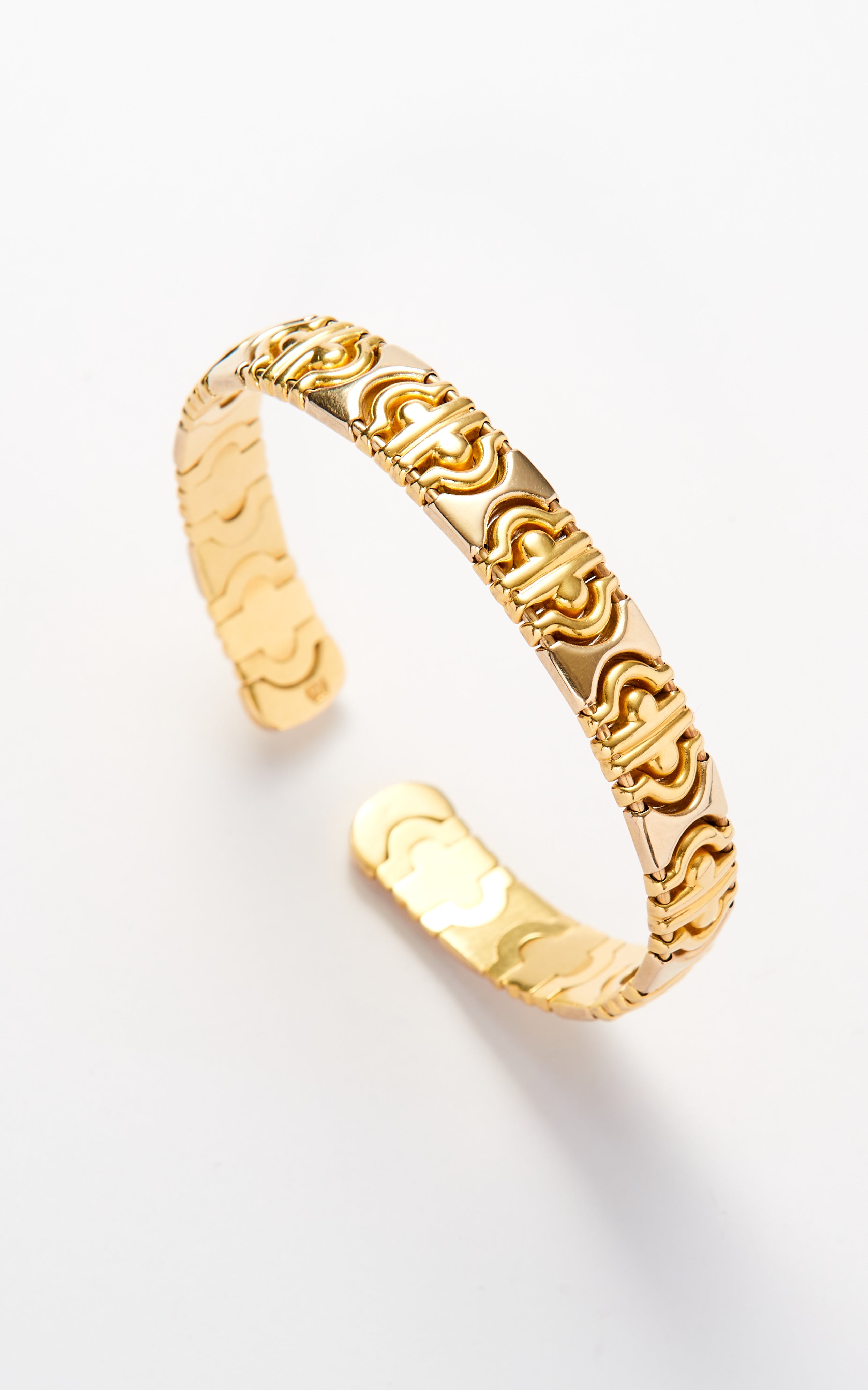 Vintage 18ct Gold Italian Cuff