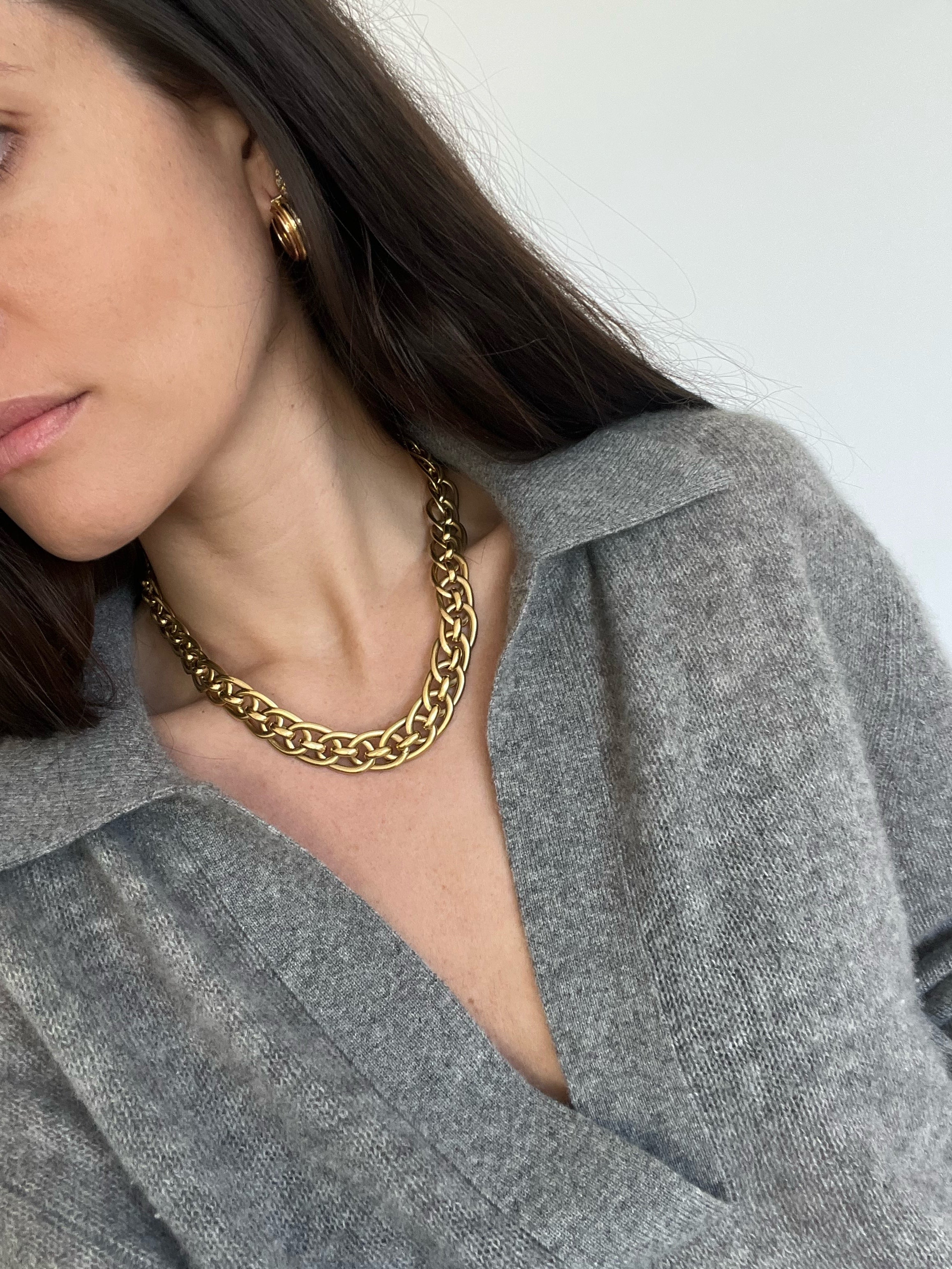 Vintage 18ct Gold Italian Necklace