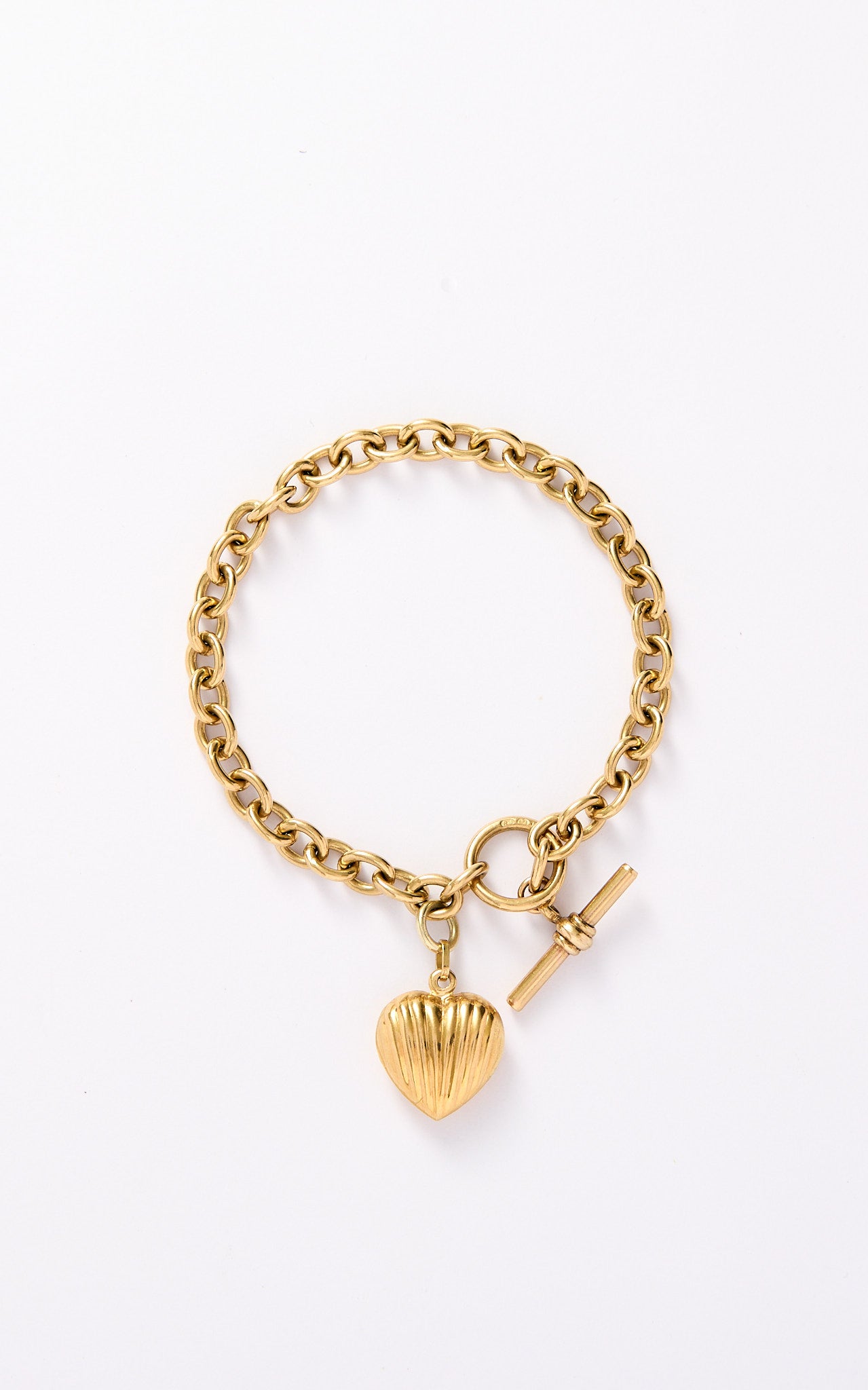 Vintage 9ct gold bracelet