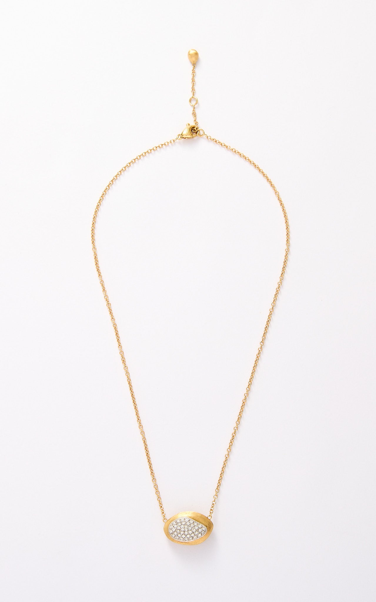 Vintage 18ct gold & diamond necklace