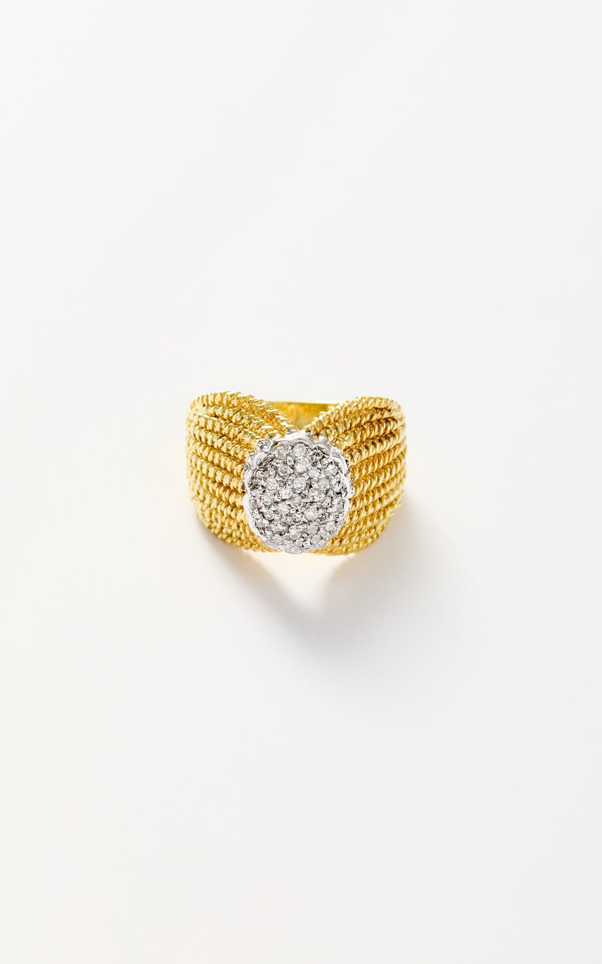 18ct gold & diamond ring