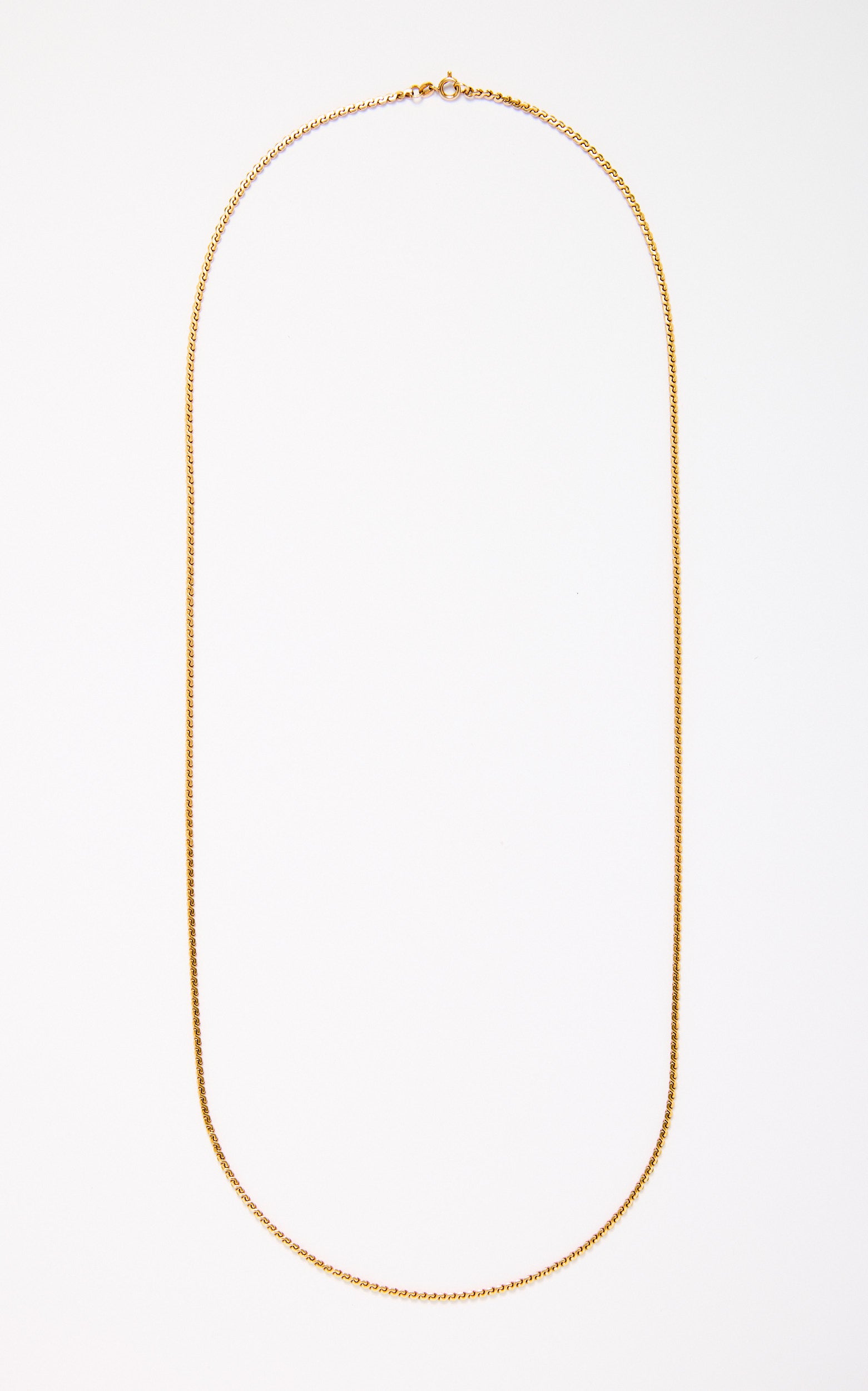 Vintage 18ct Gold S Link Italian Chain
