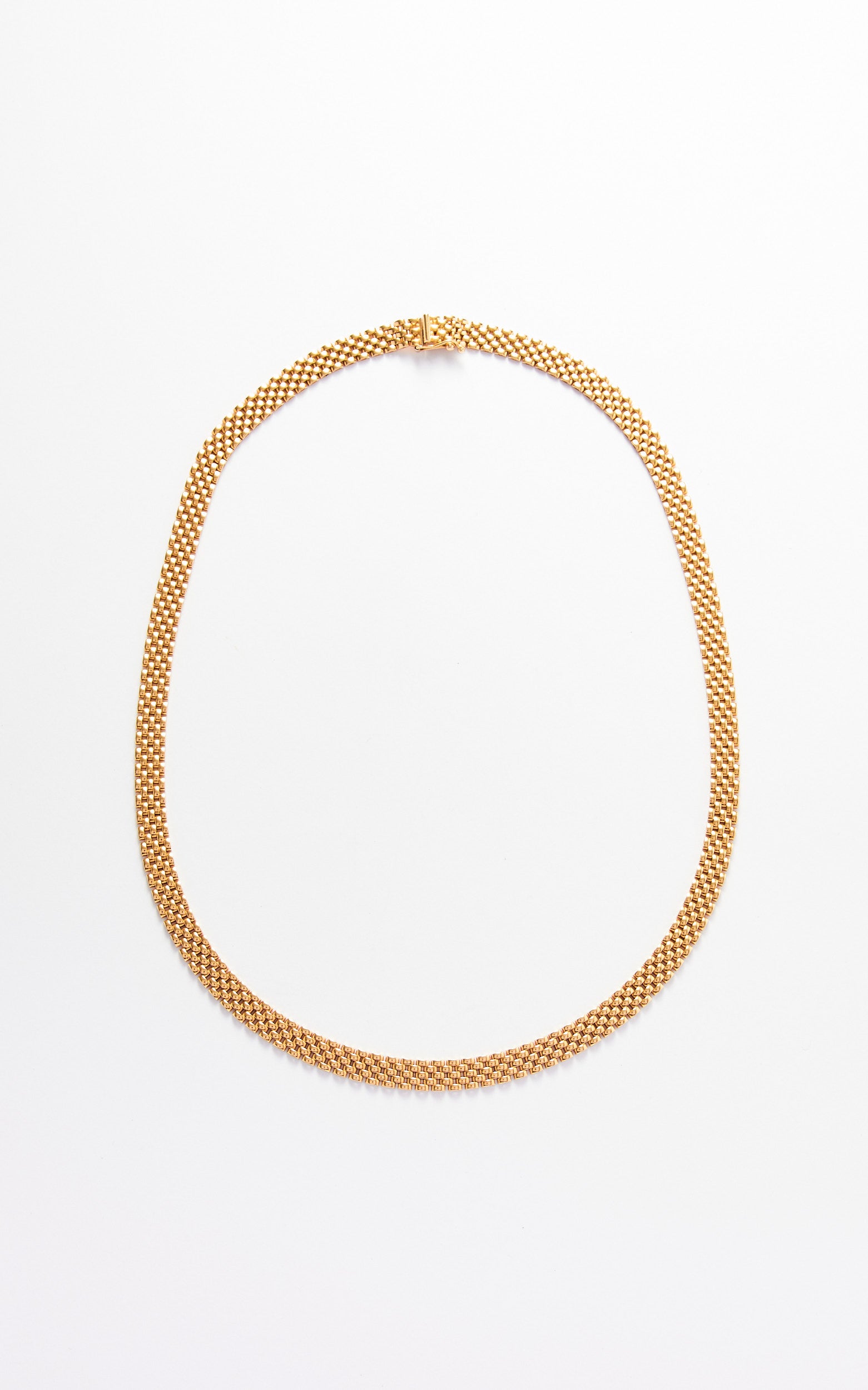 Vintage 18ct Gold Italian Panther link