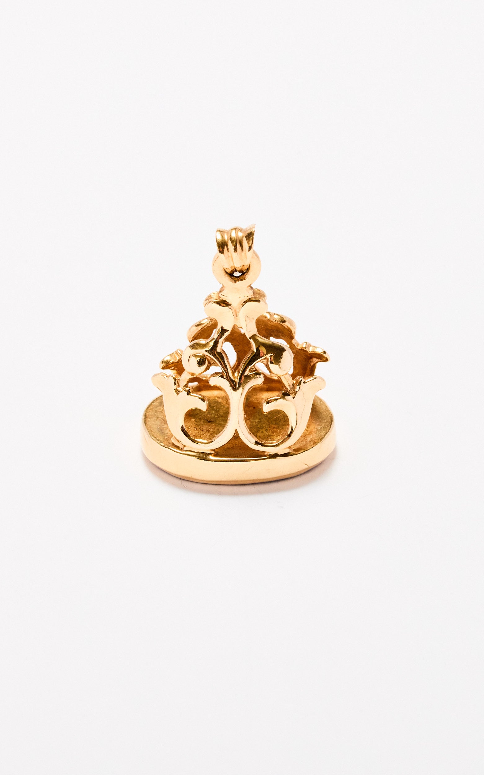 Antique 9ct Gold Carnelian Seal