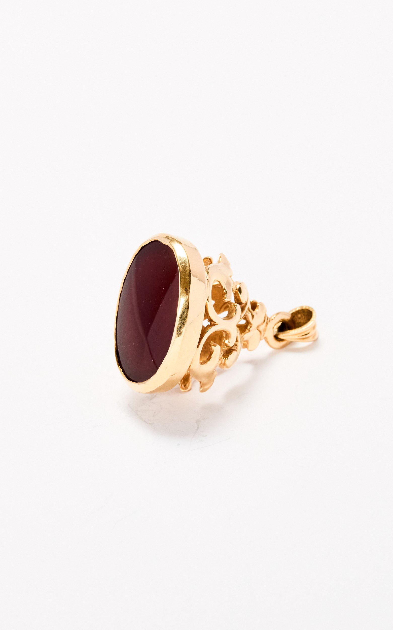 Antique 9ct Gold Carnelian Seal