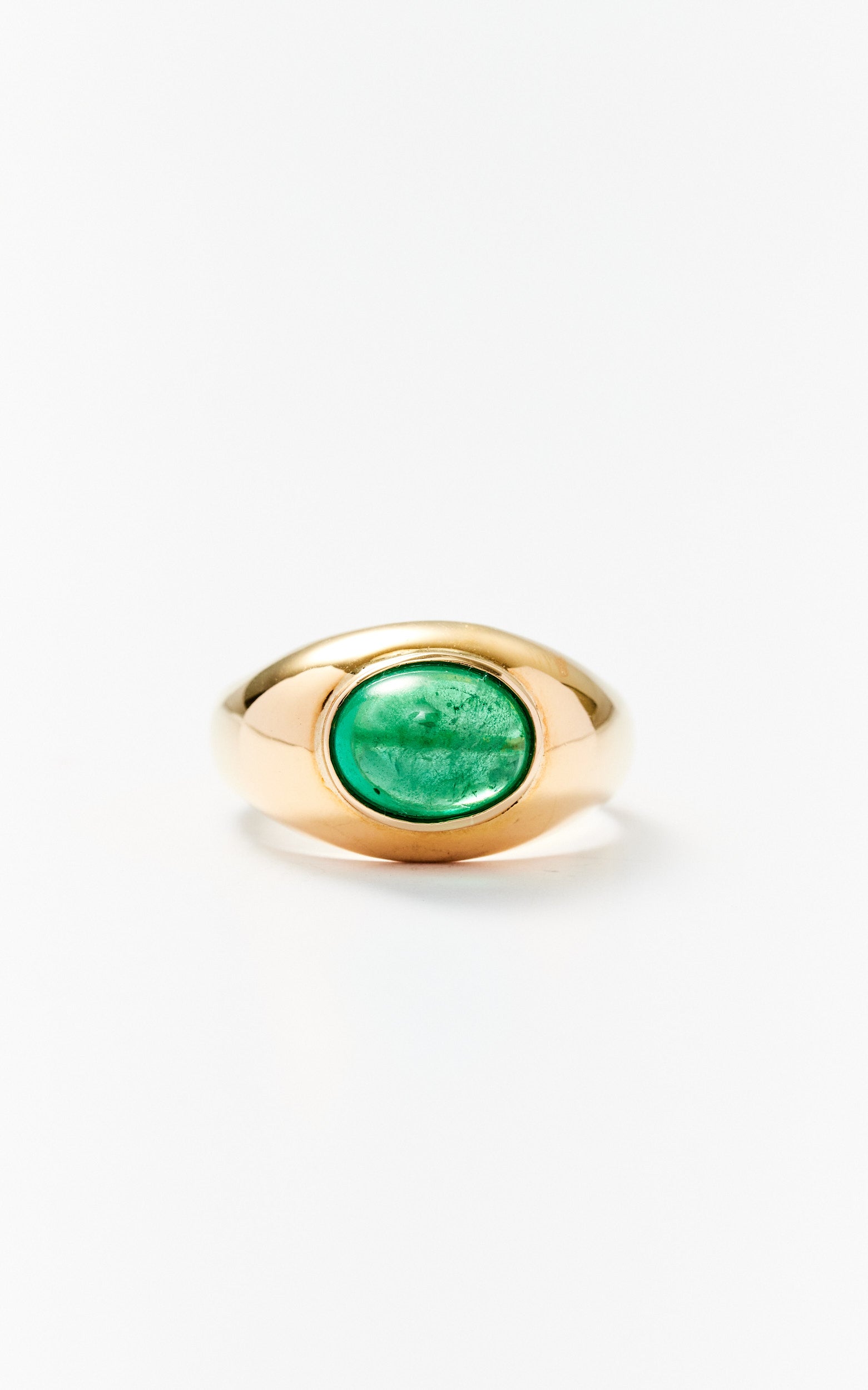 Vintage 18ct Gold & Emerald Ring