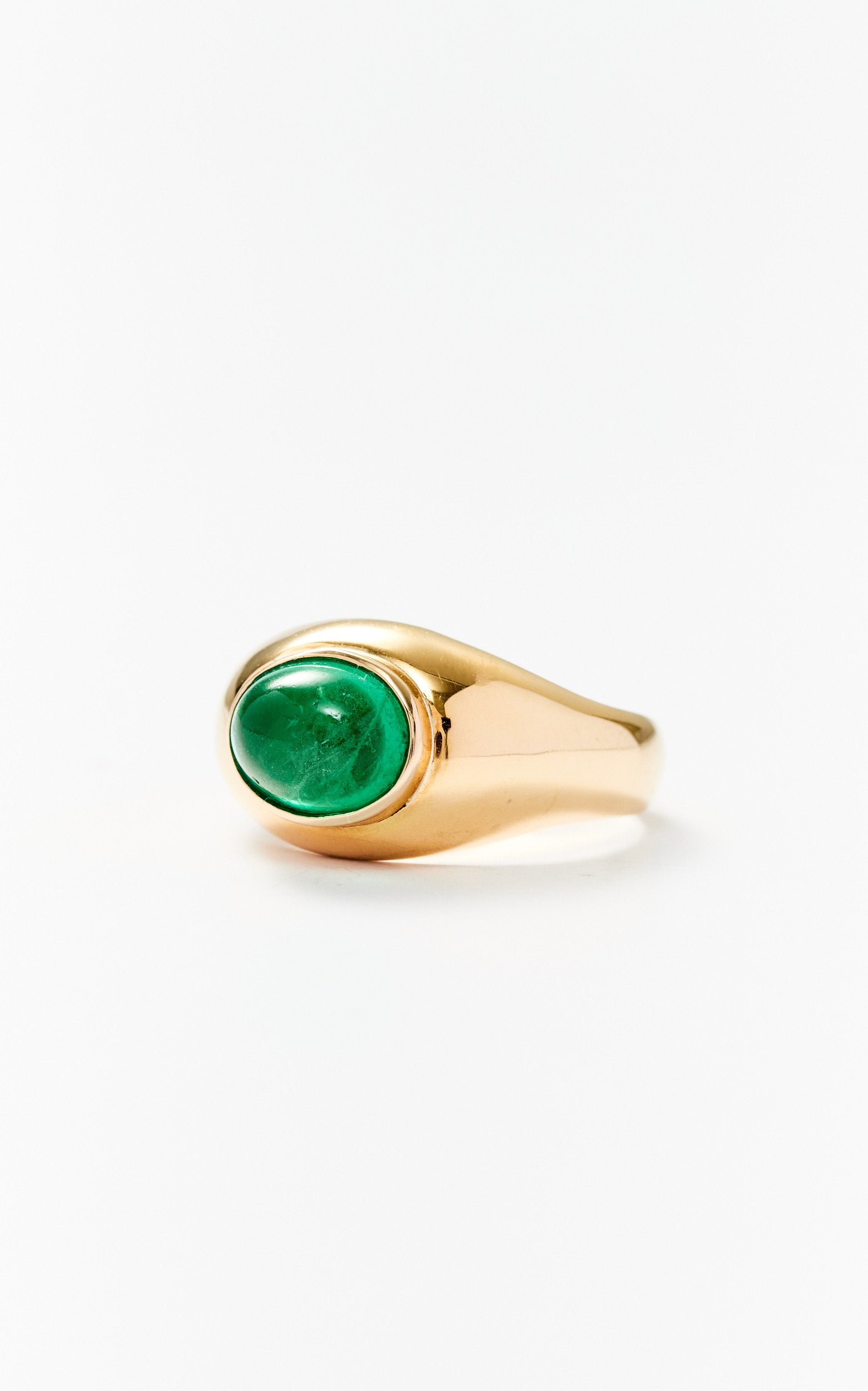 Vintage 18ct Gold & Emerald Ring