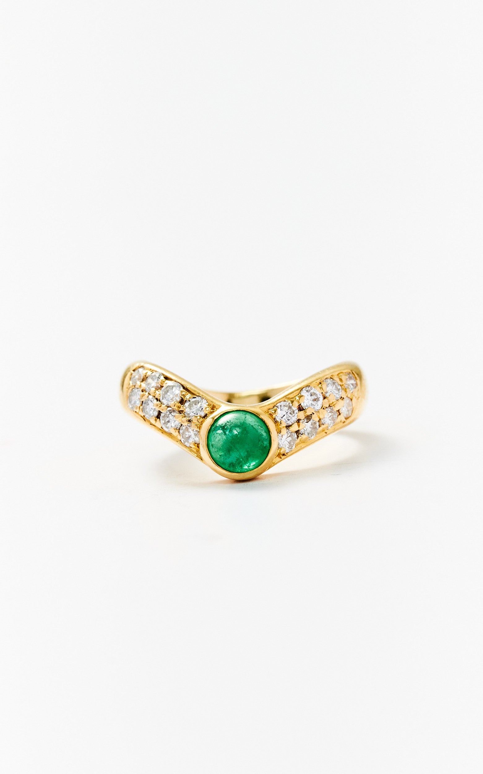 Boucheron Emerald & Diamond Ring