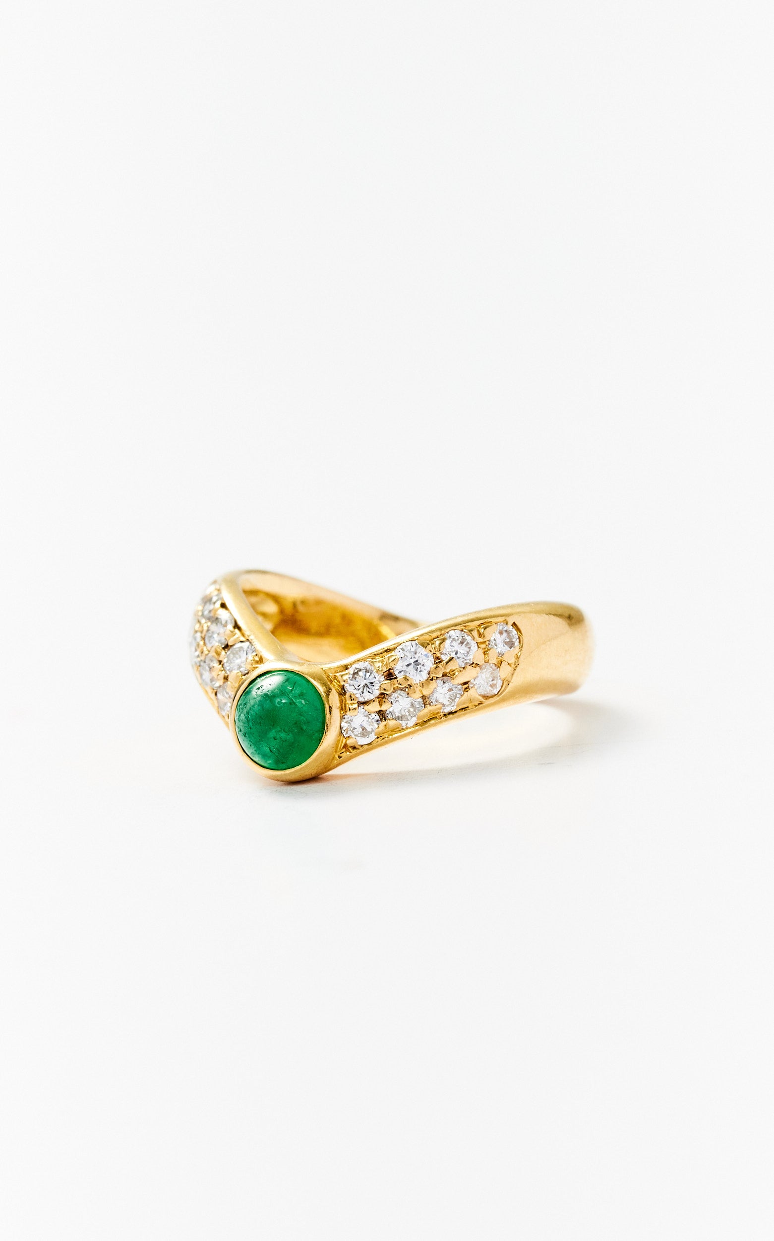 Boucheron Emerald & Diamond Ring