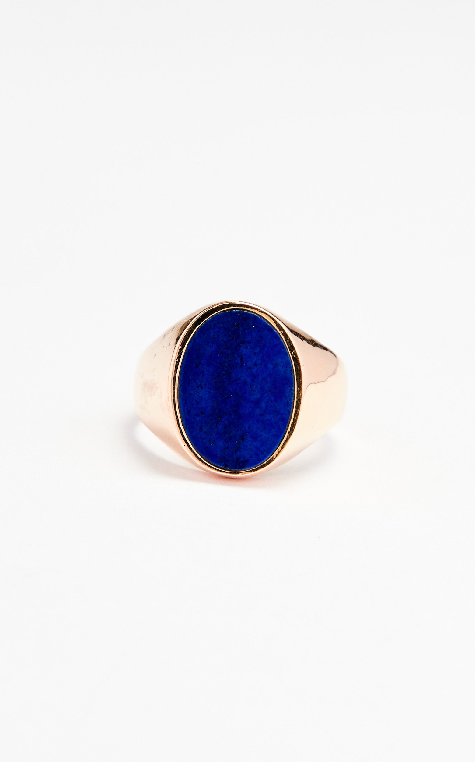 14ct Gold & Lapis Lazuli Signet Ring