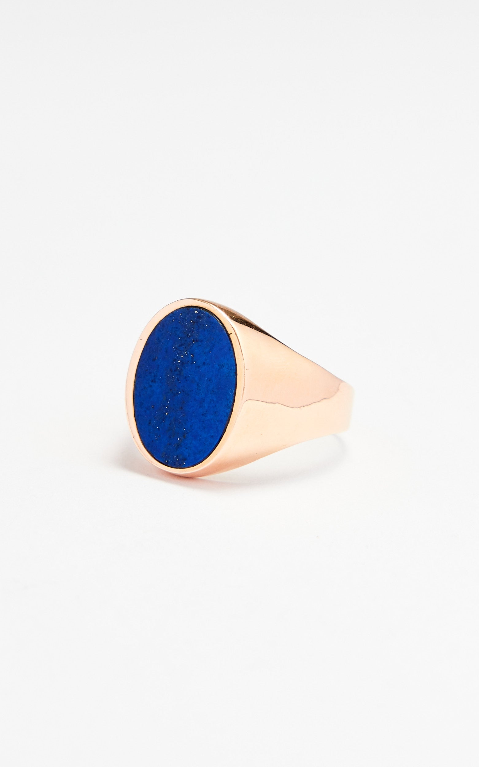 14ct Gold & Lapis Lazuli Signet Ring